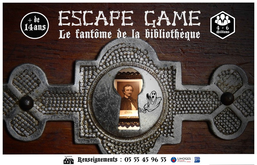 Escape Game : un fantôme à la bibliothèque - Site Internet de la