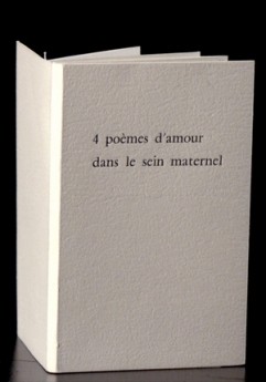 4 poèmes d'amour _ Livre d'artistes