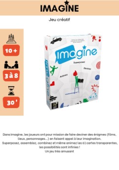 Présentation Jeu Imagine