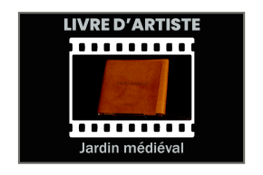illsutration Livre d'artiste : Jardin médiéval