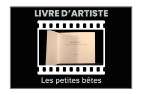 illustration Livre d'artiste : Les petites bêtes