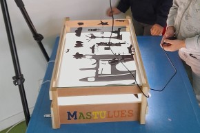 Projection Atelier stop motion