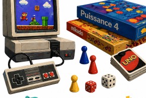 Rétrogaming et jeux de société