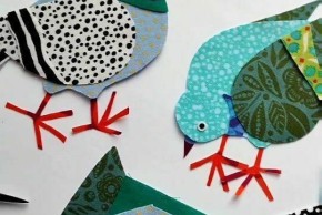 Atelier Animaux réels ou imaginaires : collages