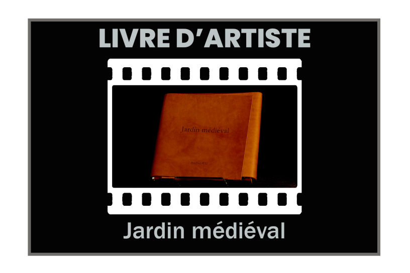 illsutration Livre d'artiste : Jardin médiéval