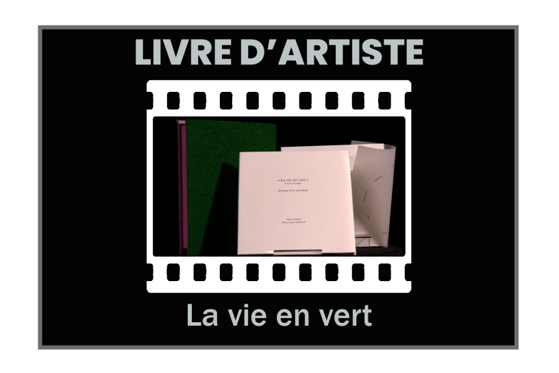 illustration Livre d'artiste : La vie en vert