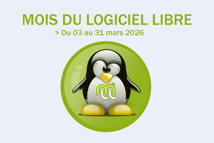 illustration Mois du logiciel libre - MDLL 2026 à la une