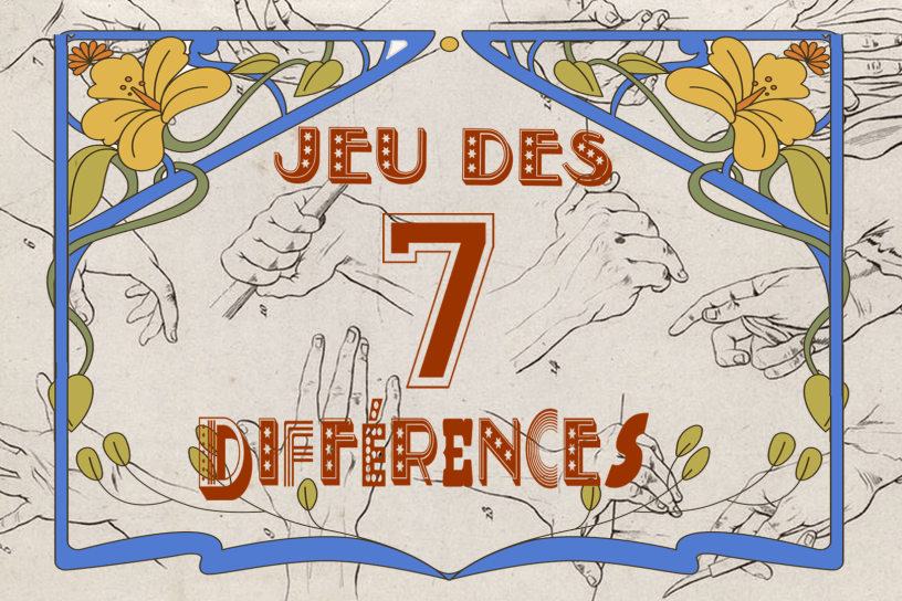 illsutration jeu sept différences a la une
