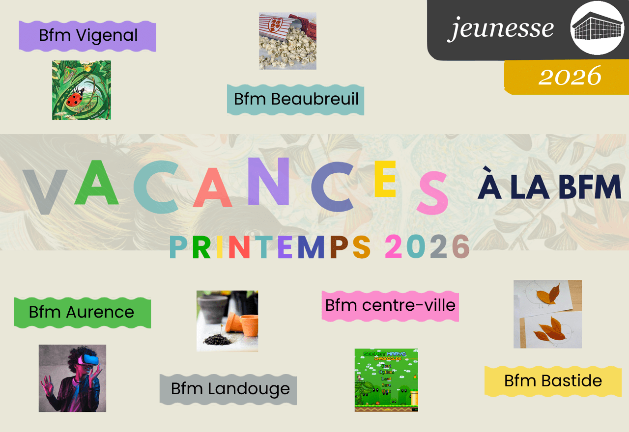 illustration Animations vancances de printemps 2026