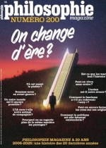 Illustration de la revue Philosophie Magazine 200
