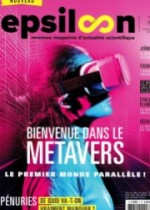 Couverture magazine Epsiloon