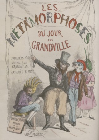 Les métamorphoses du jour par Grandville