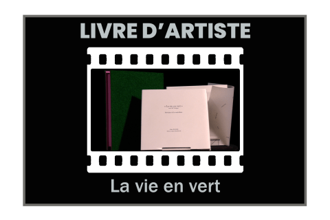 illustration Livre d'artiste : La vie en vert