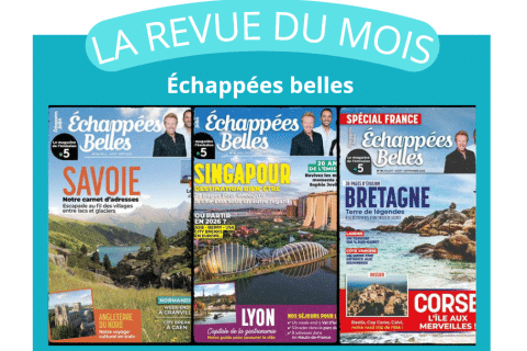 illustration Revue du mois Échappées belles
