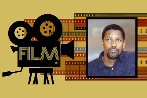 visuel illustration Filmographie Denzel Washington