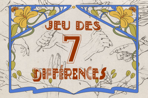 illsutration jeu sept différences a la une