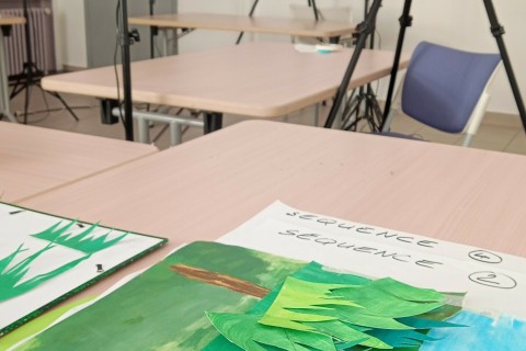 Visite découverte du workshop « images animées »