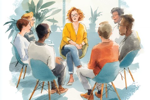 Café conversation