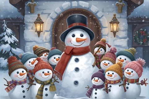 Conte musical de Noël "​Le Bonhomme de neige et Jimmy"