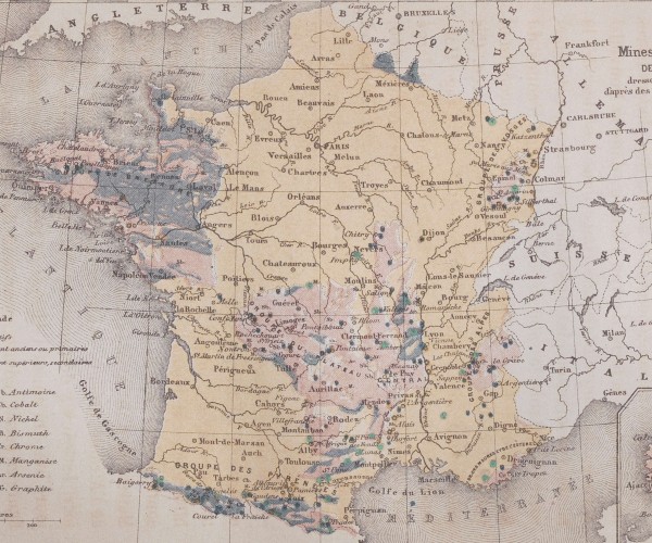 Les mines d'or en france