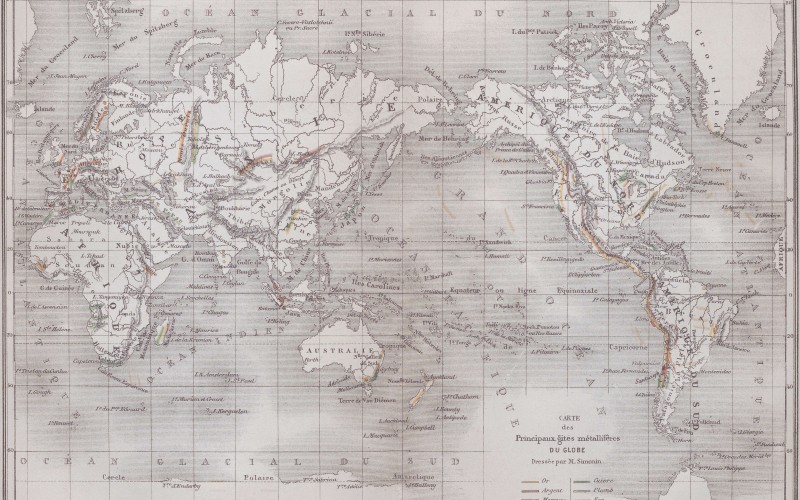 Les mines d'or dans le monde