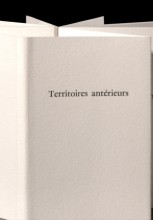 Territoires antérieurs _ Livre d'artistes